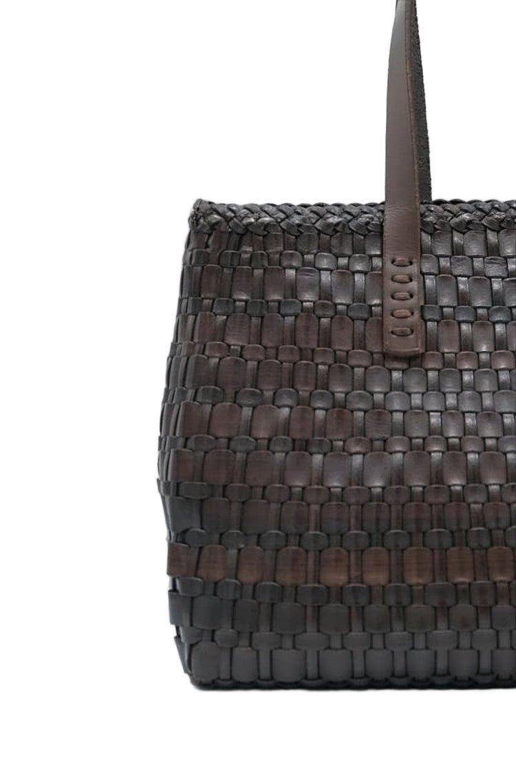 Dragon Diffusion Artisan Woven Buffalo Leather Shoulder Bag