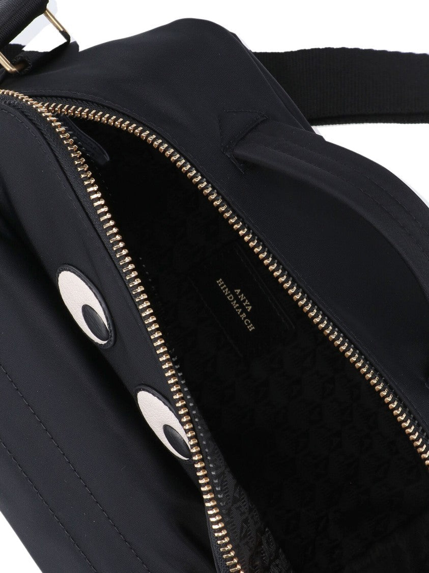 Anya Hindmarch "Eyes" Crossbody Bag – Black