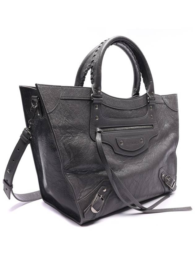 Luxury Balenciaga Trending 2025 Neo Classic Tote Bag Grey