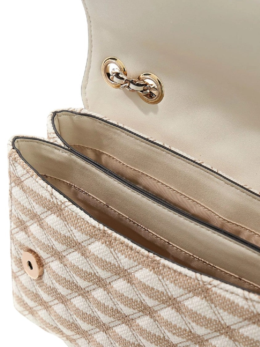 Guess Quilted Giully Shoulder Bag