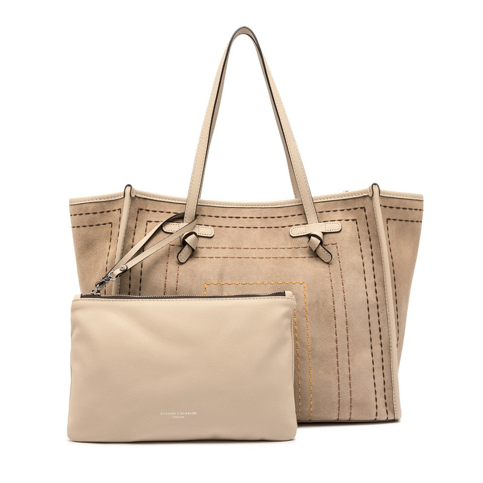 Gianni Chiarini Marcella Soft Suede Tote Bag