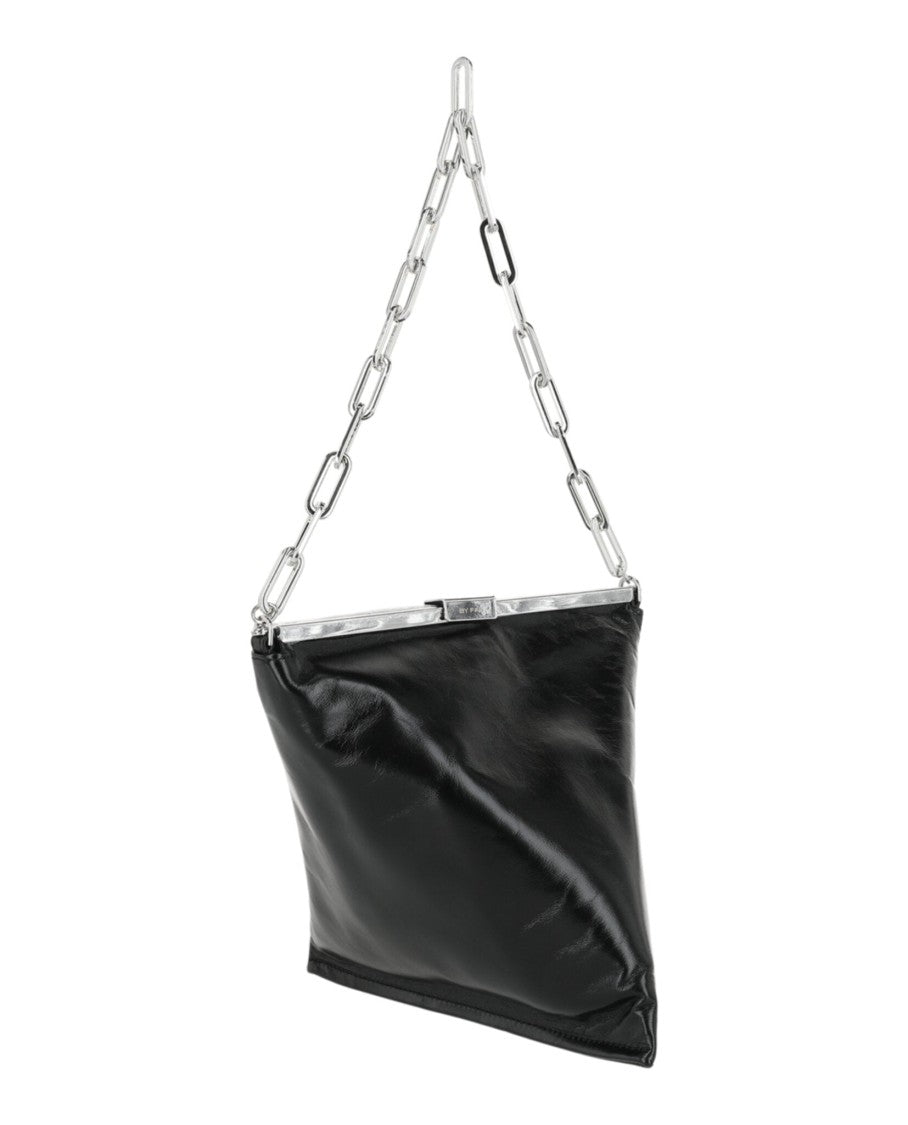 By Far Prisma Creased Shoulder Bag