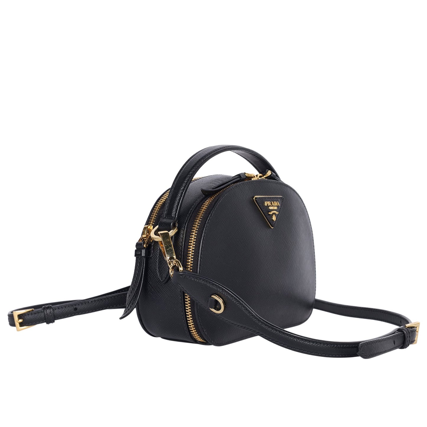 Saffiano Lux Odette Crossbody