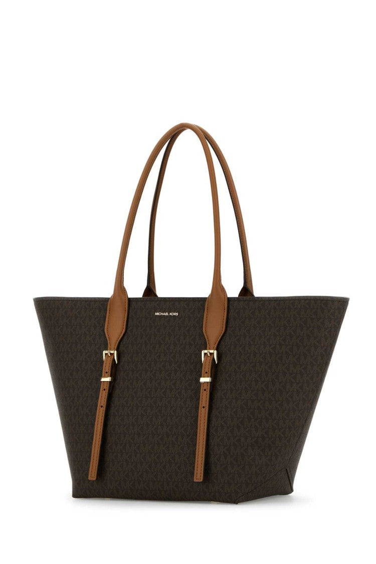 Michael Michael Kors Printed Canvas Moore Shopping Bag
