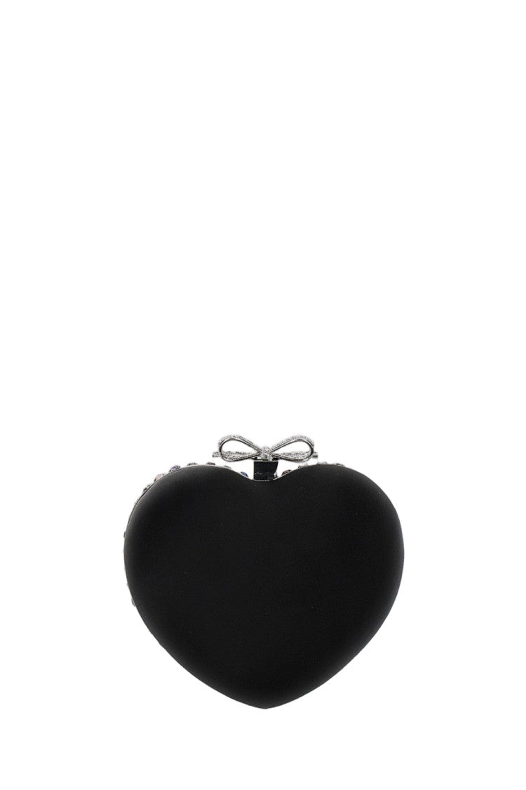 Self-Portrait Multicrystal Heart-Shaped Clutch
