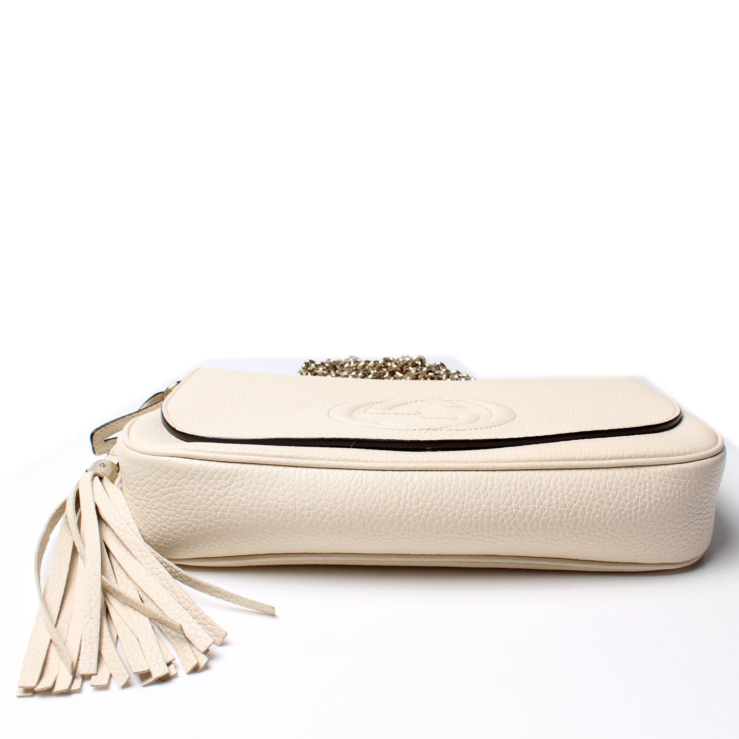 536224 Soho Chain Tassel Flap Bag
