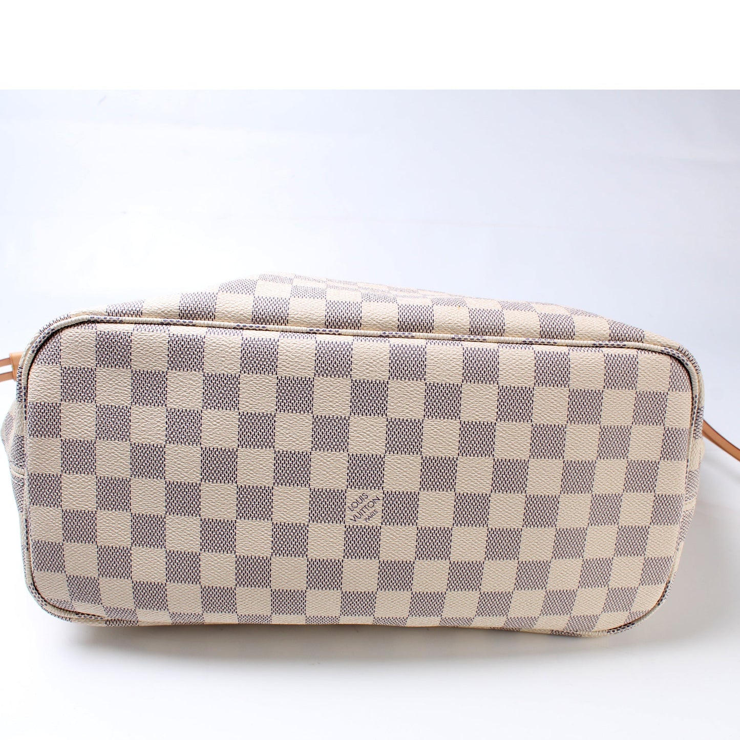 Neverfull With Wallet MM Damier Azur