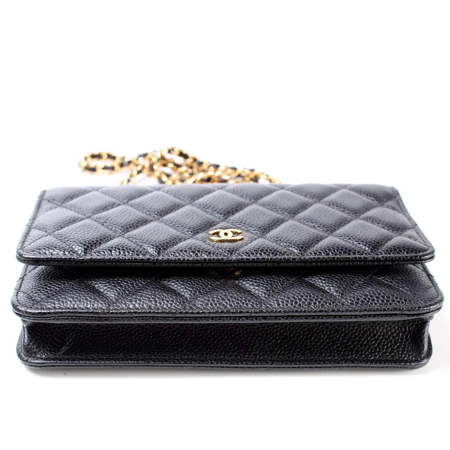 WOC Classic Quilted Caviar 28M