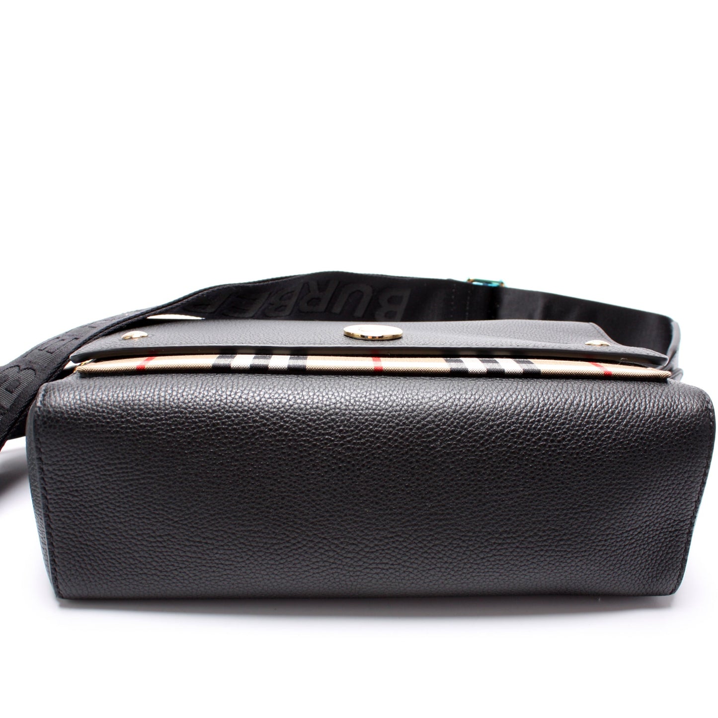Note Crossbody Leather/Vintage Check