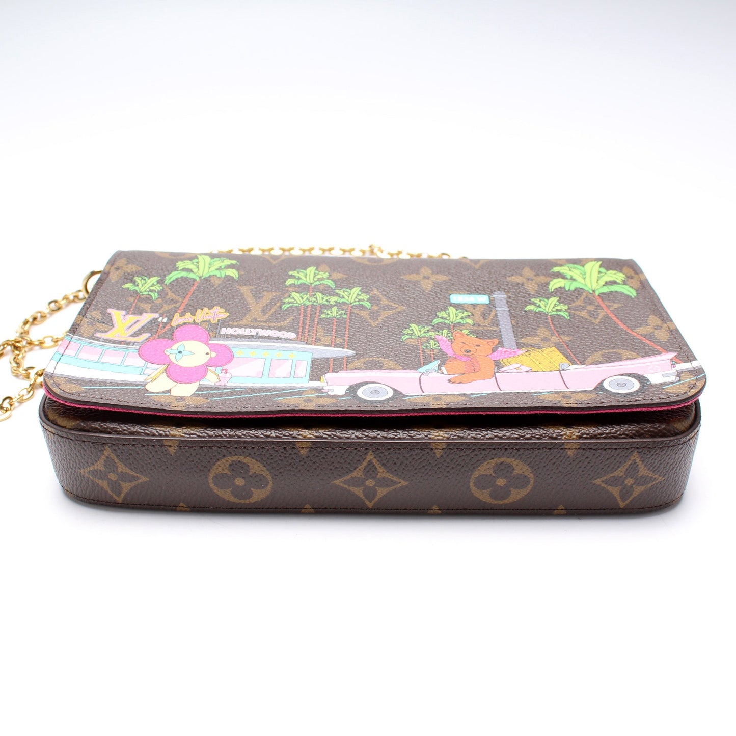 Pochette Felicie Monogram Christmas