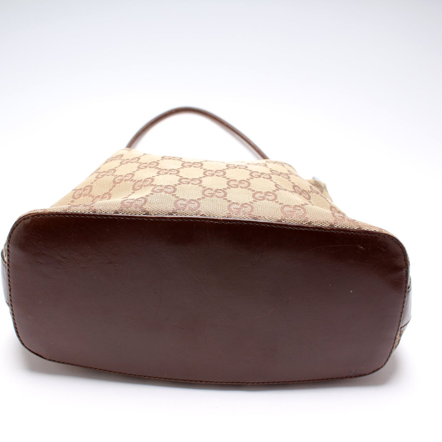 001-3814 GG Canvas Clasp Hobo