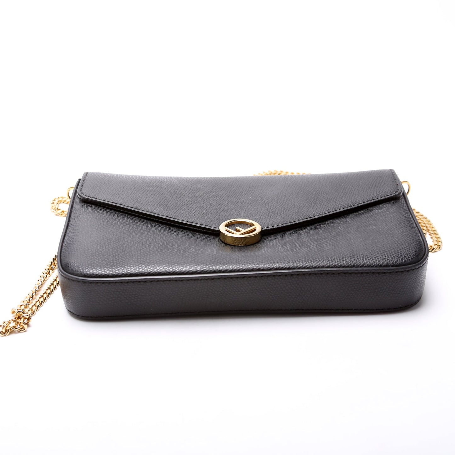 8BS032A Wallet on Chain with Pouches Black