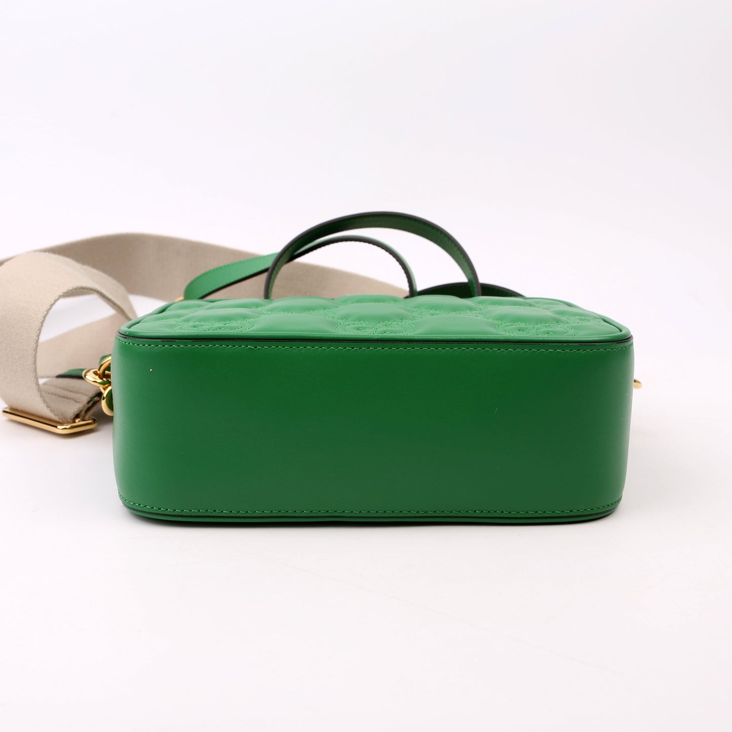 702234 GG Matelasse Small Green