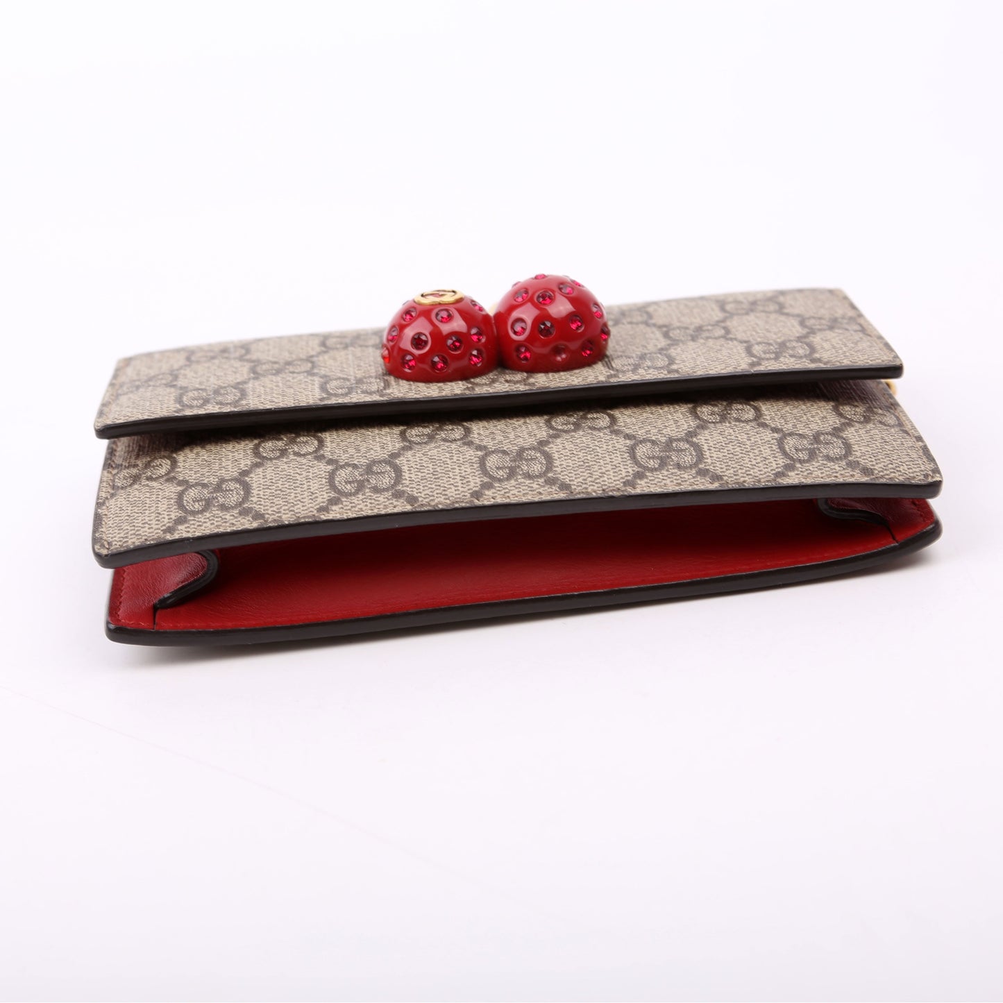 481291 GG Supreme Cherries Mini Bag Red