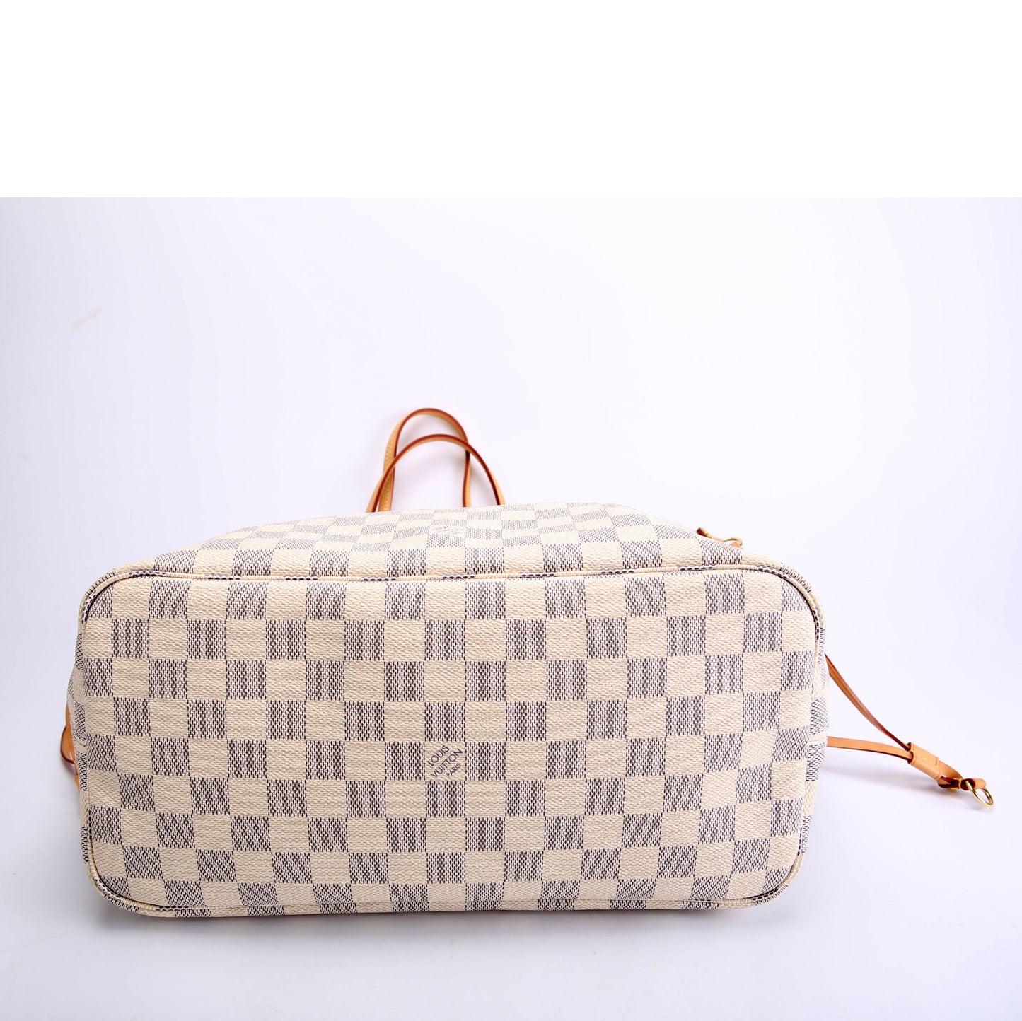 Neverfull With Wallet MM Damier Azur Pink