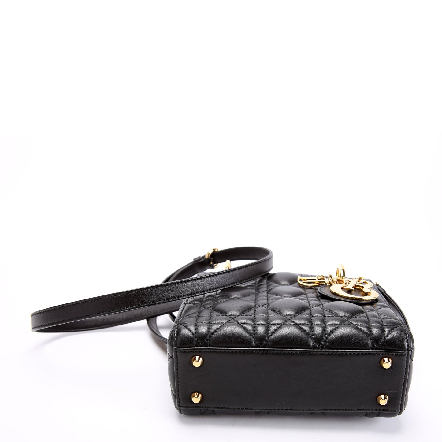 Lady Dior Mini Lambskin Black