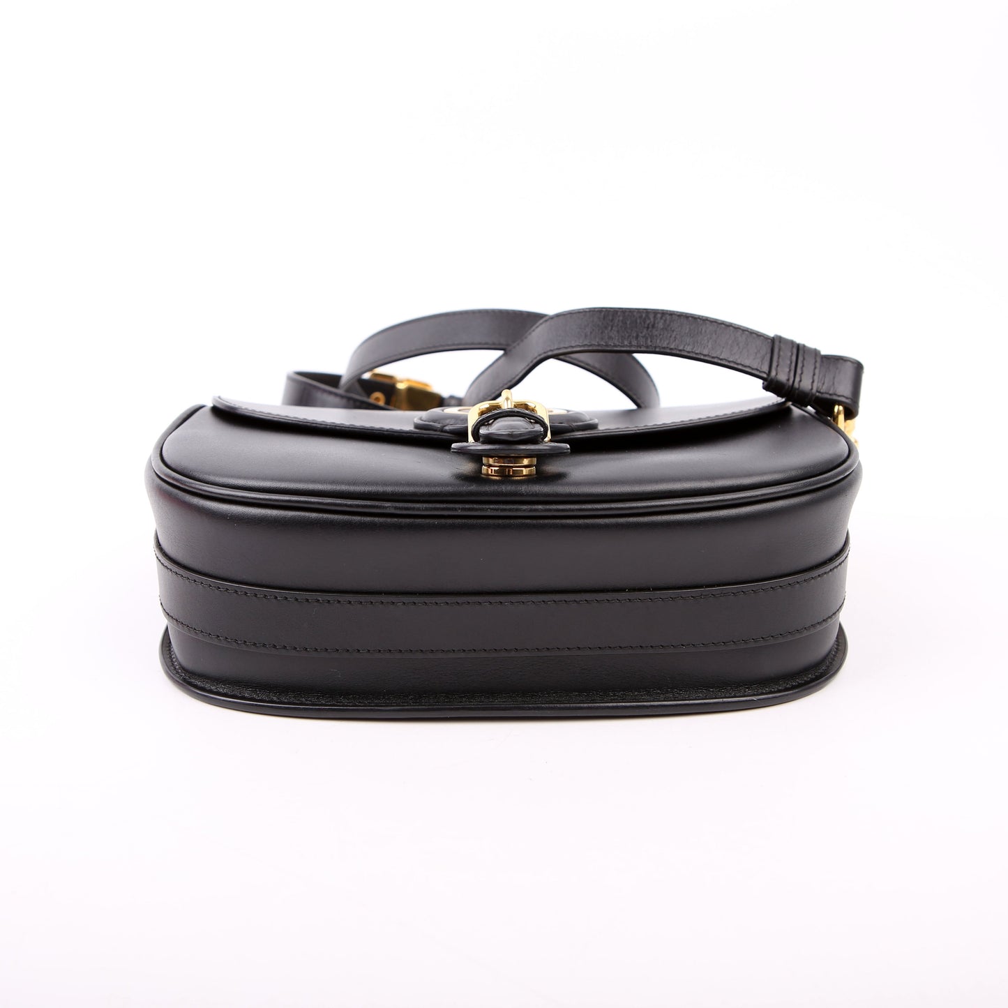 Bobby Bag Medium Grain Leather Black