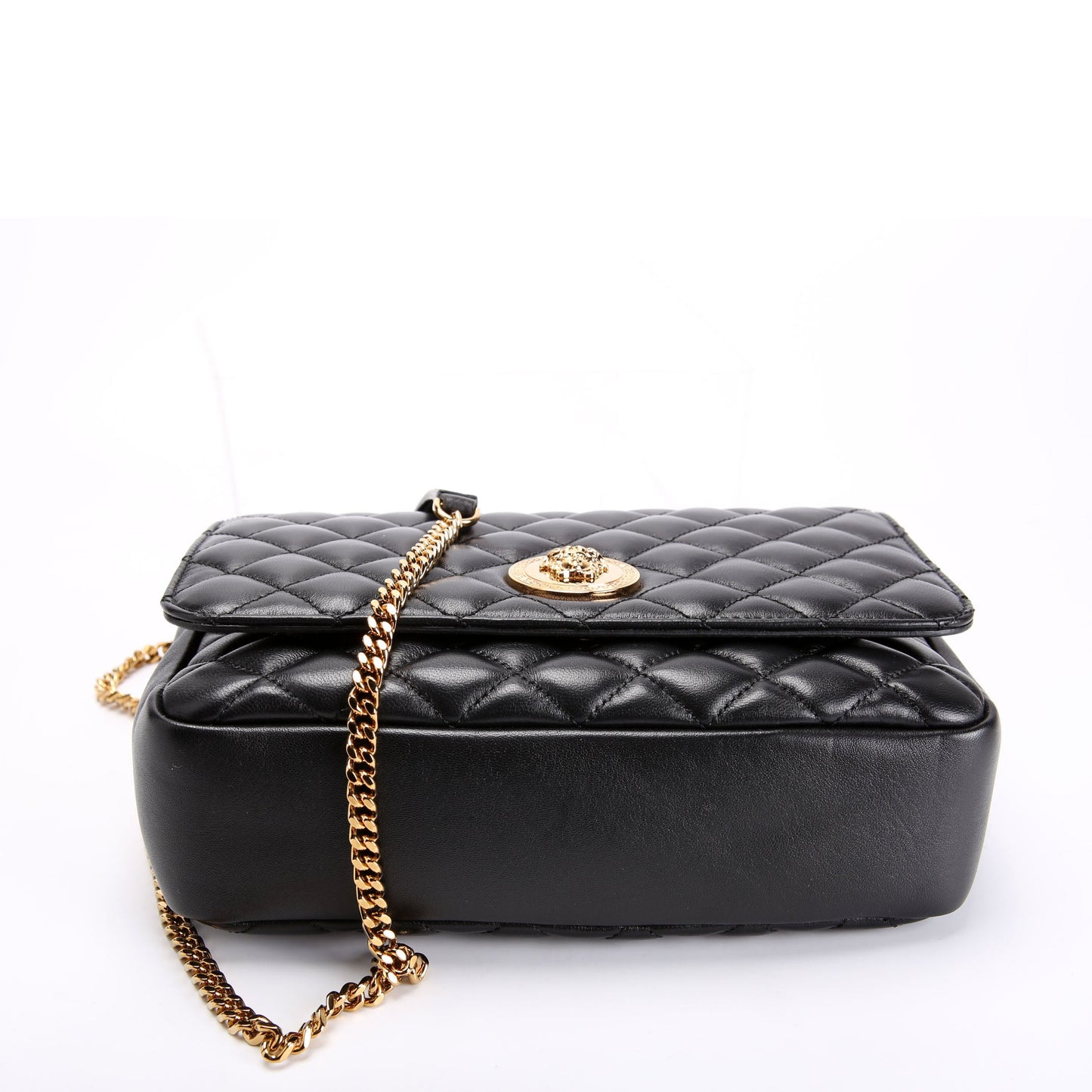 La Medusa Quilted Lambskin Large Shoulder Bag