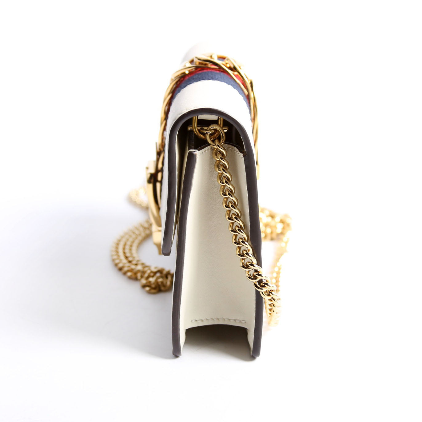 494646 Sylvie Chain Super Mini White