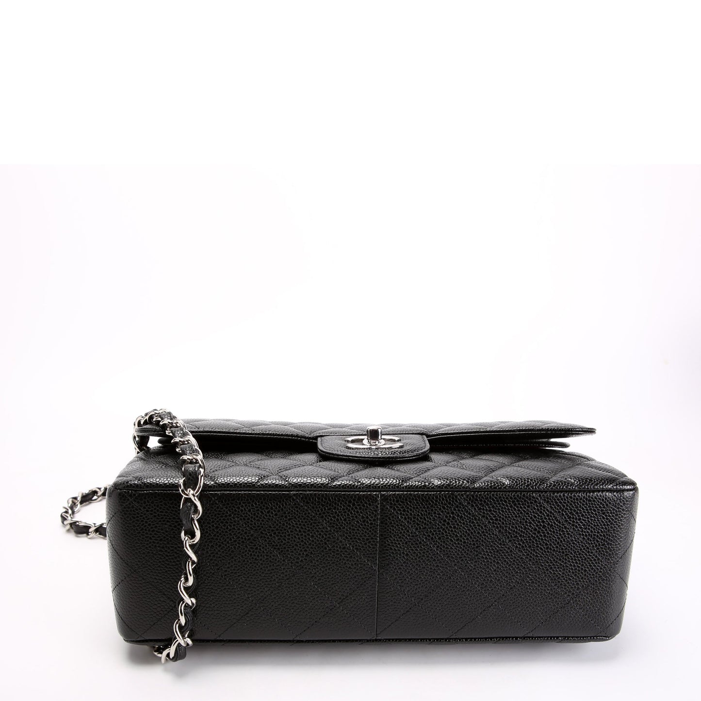 Classic Flap Jumbo Caviar RFID Black