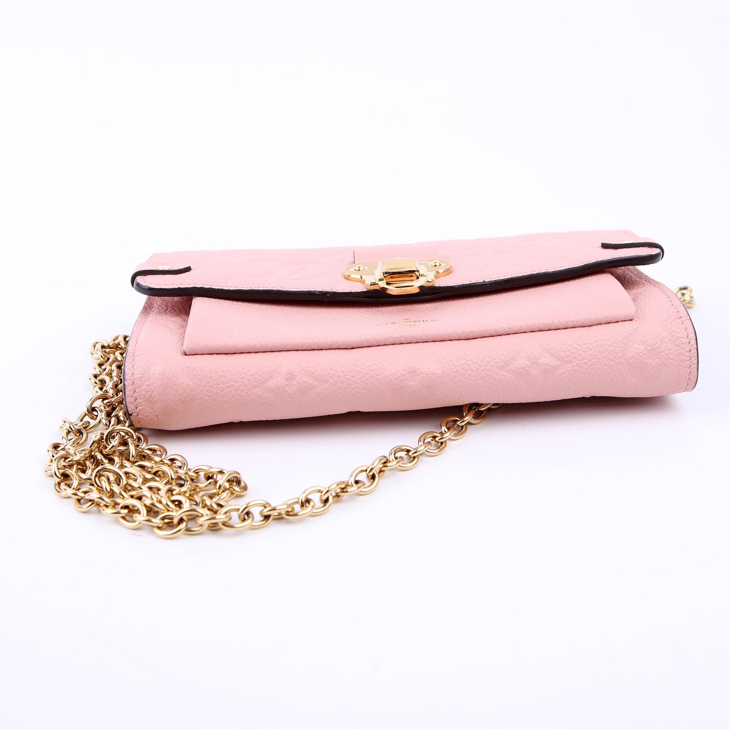 Vavin Chain Wallet Empreinte Pink