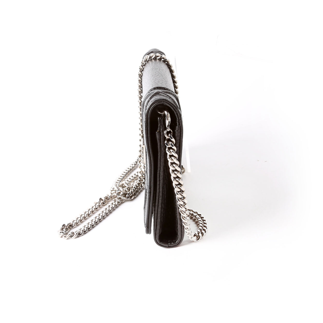 Diorama Wallet On A Chain Grain Calfskin