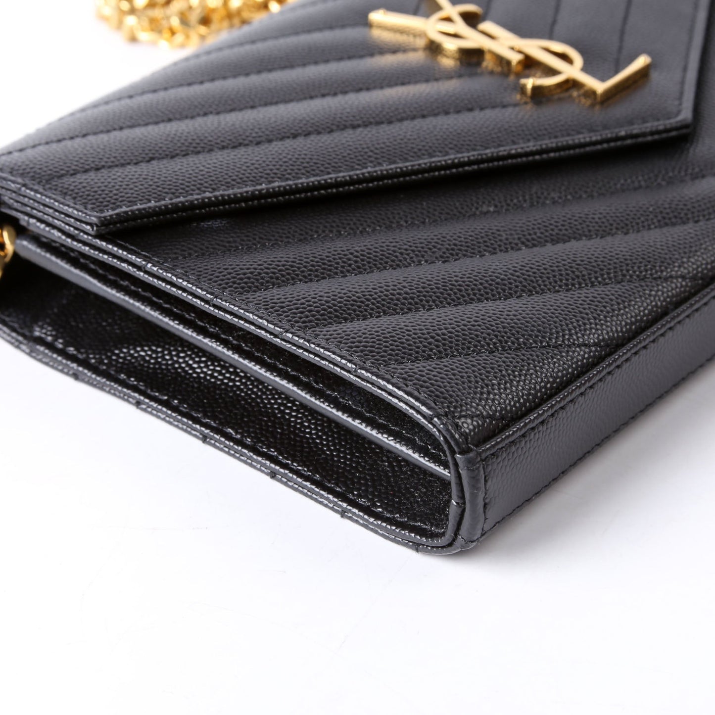 Grain De Poudre Chain Wallet 377828 Black