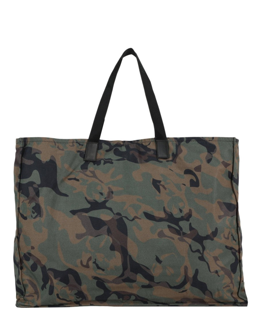 Alexander Mcqueen Camouflage Print Tote