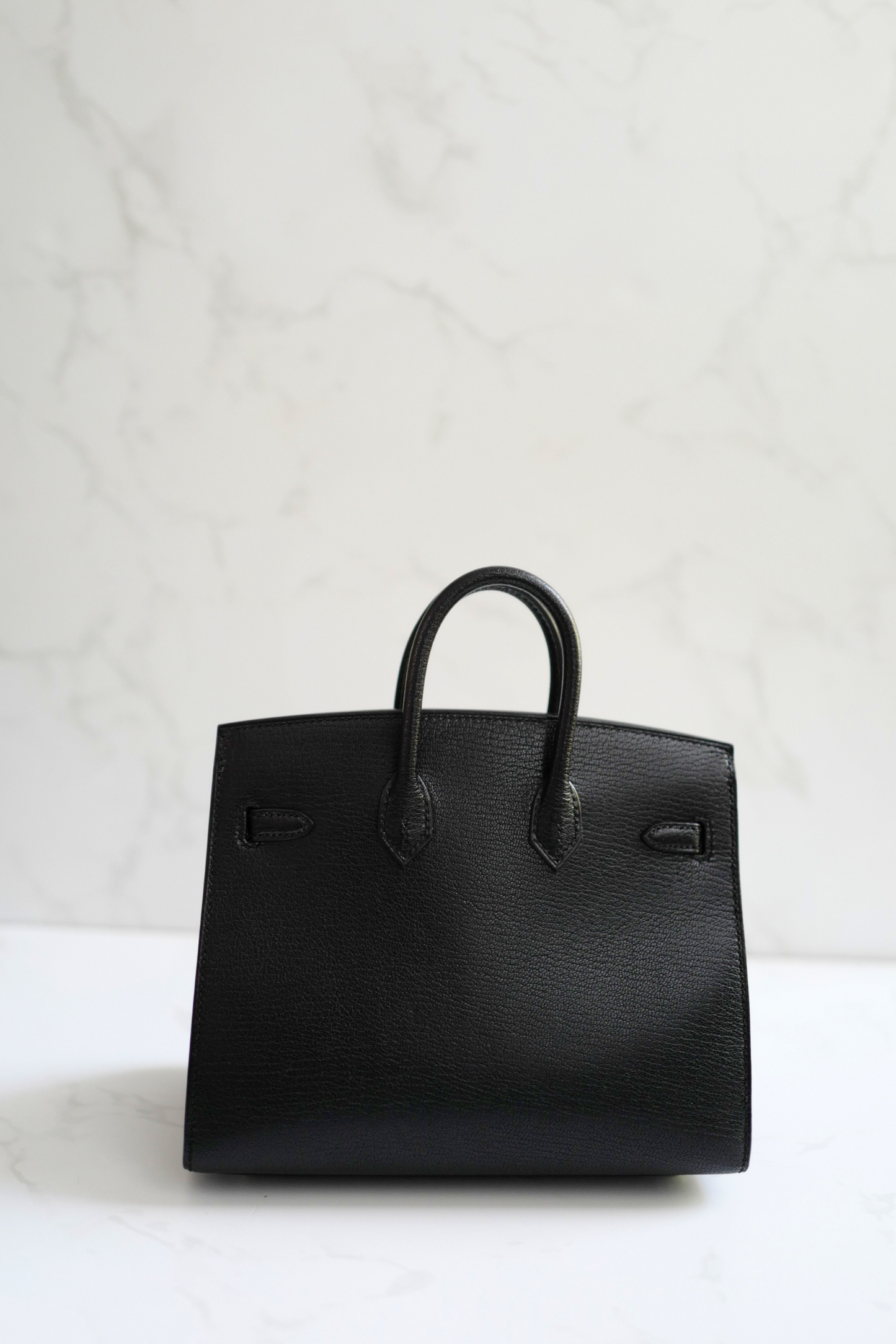 BNIB Hermes Birkin 20 Sellier Bouclerie Moderne Black Chèvre Palladium Hardware