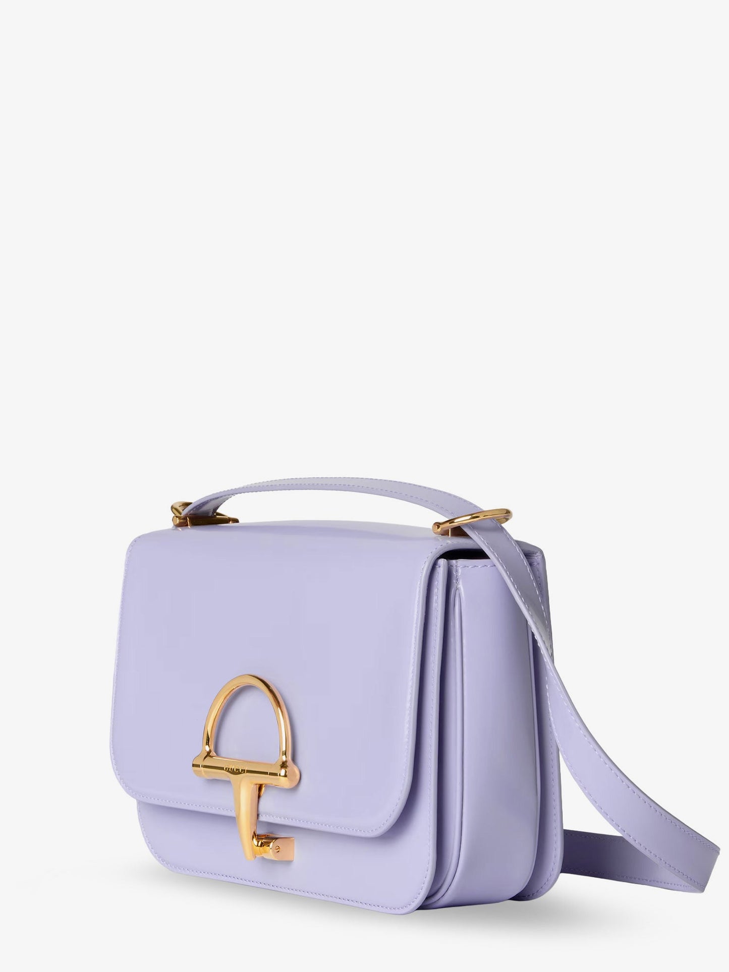 Siena leather shoulder bag with iconic metal Horsebit