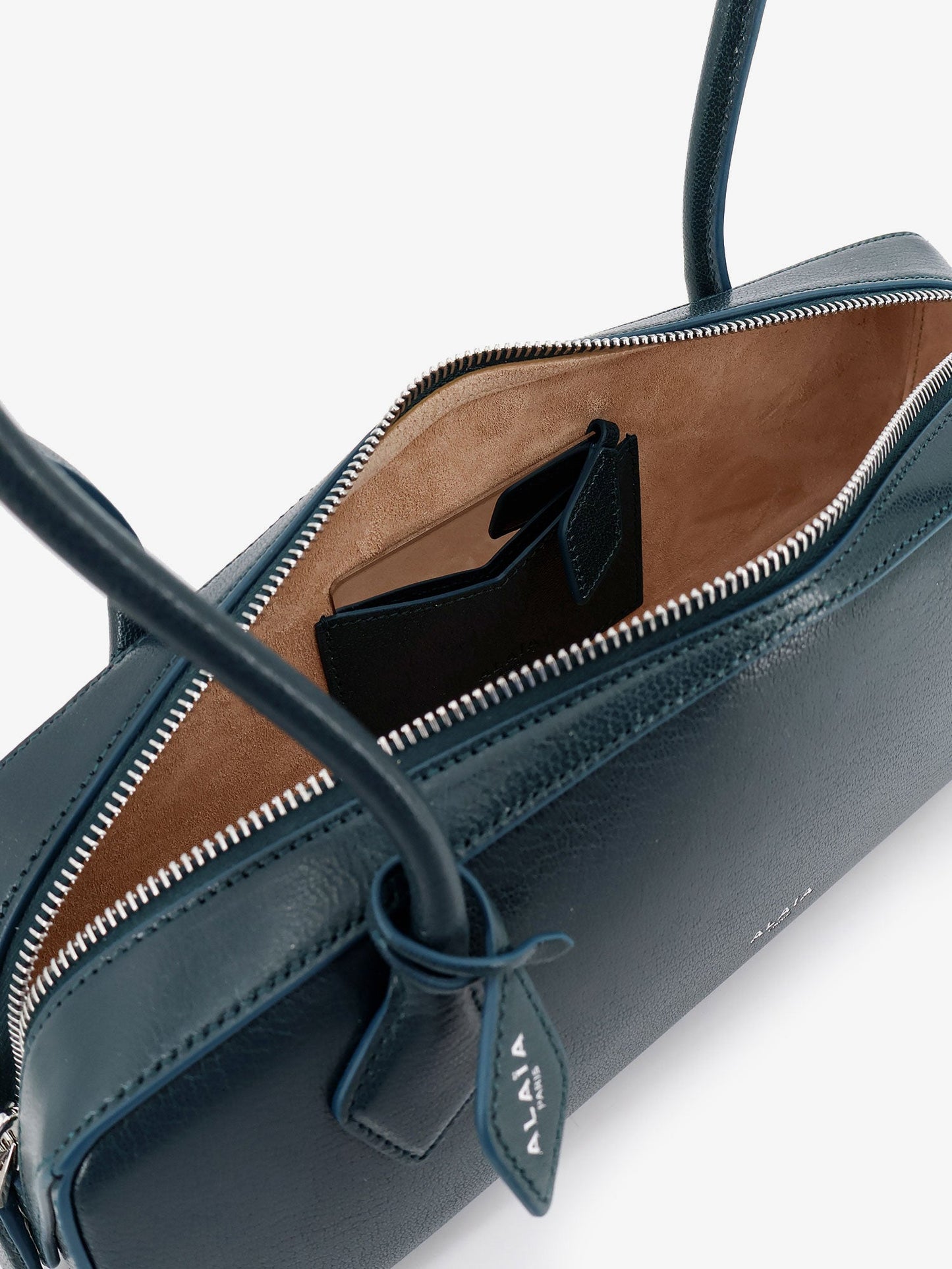 Le Teckel leather shoulder bag