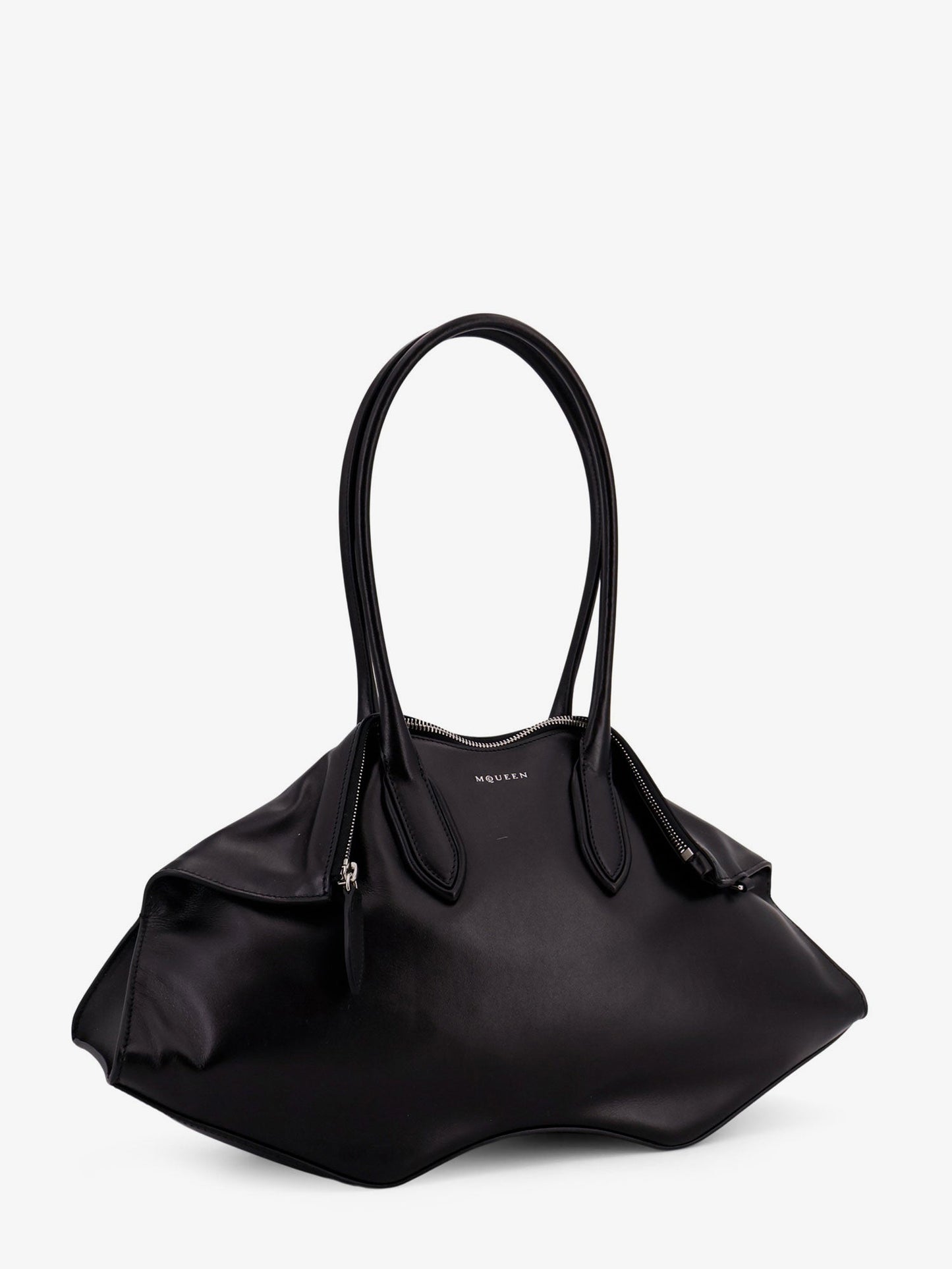 Manta leather shoulder bag