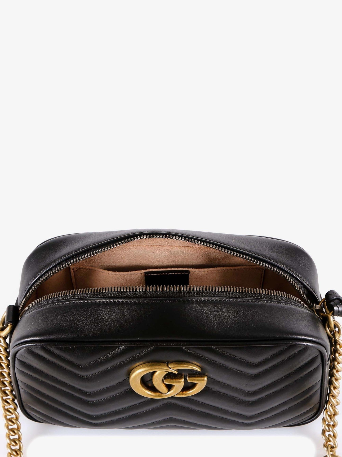 Matelassé leather Camera bag crossbody bag