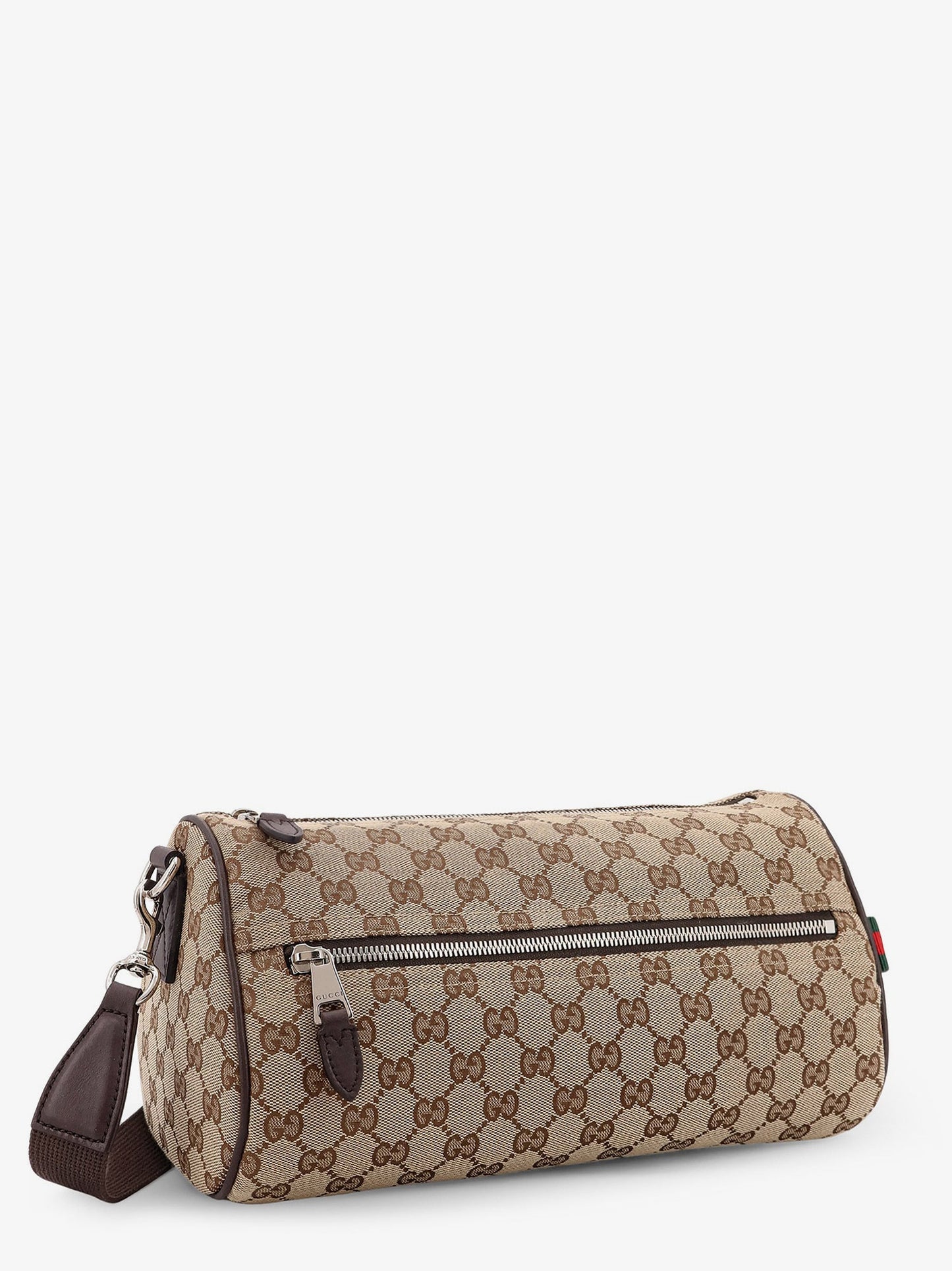 GG Fabric cylindrical crossbody bag