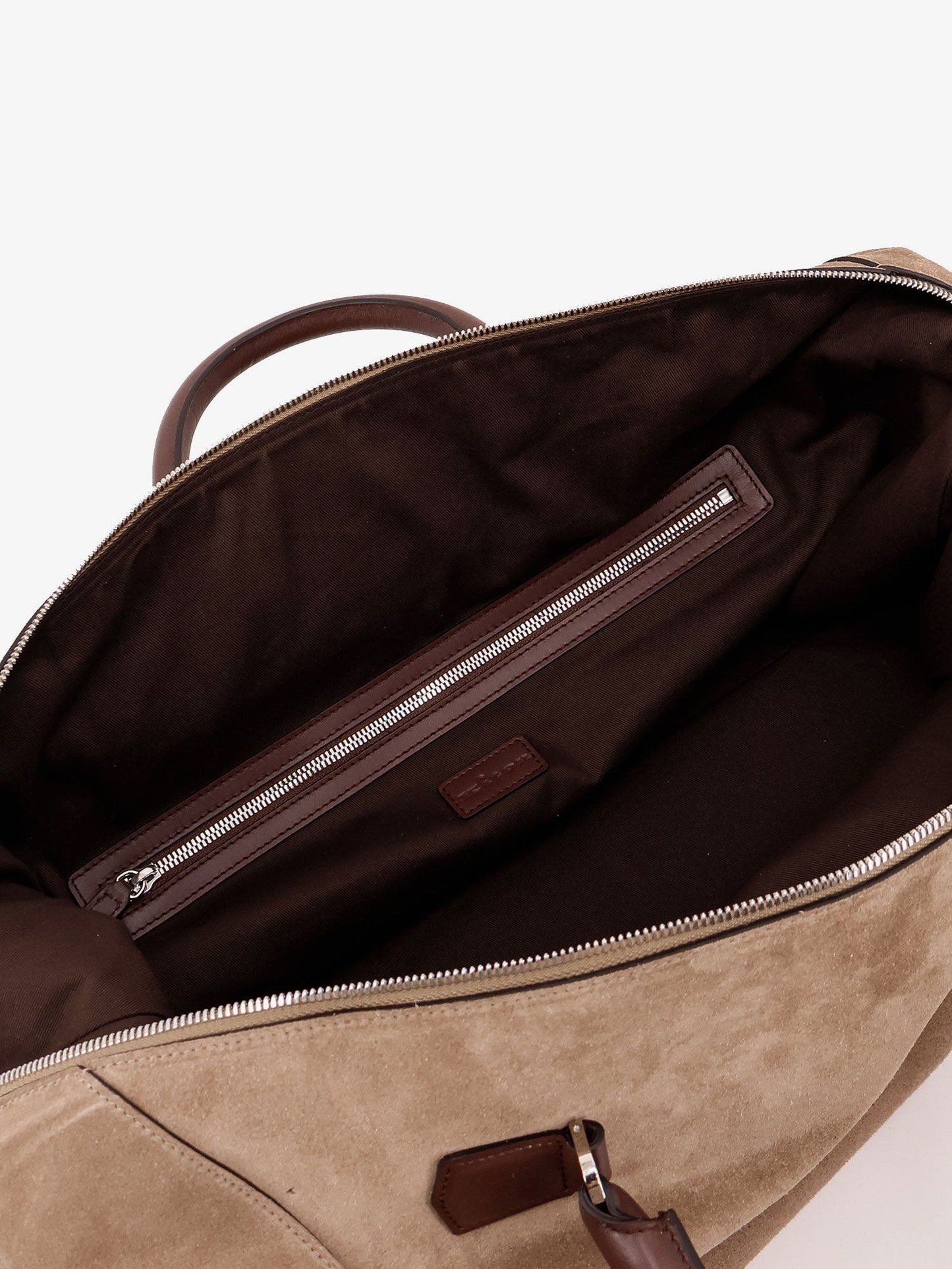 Suede Weekend travel bag