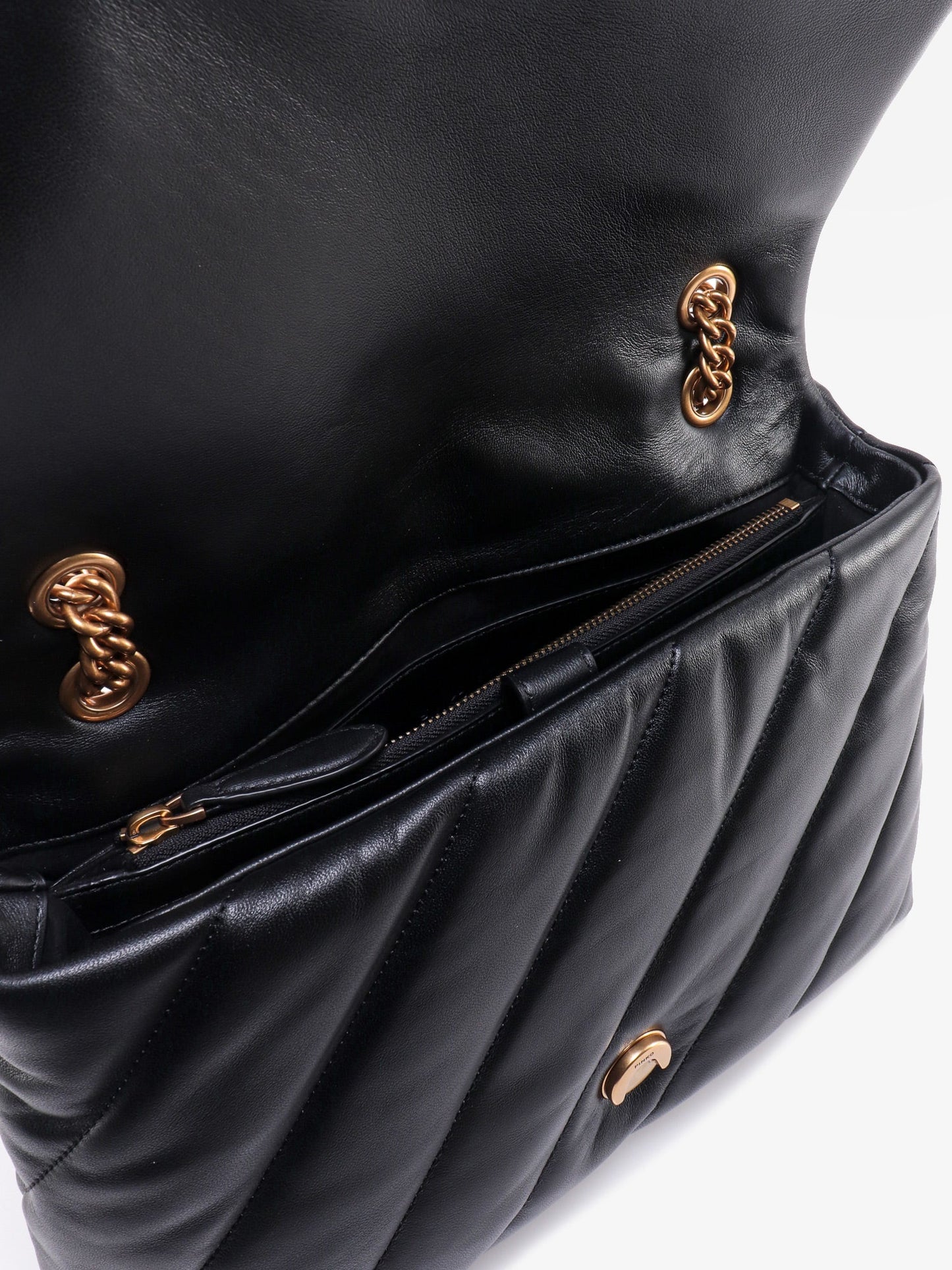 Love Puff quilted leather crossbody bag