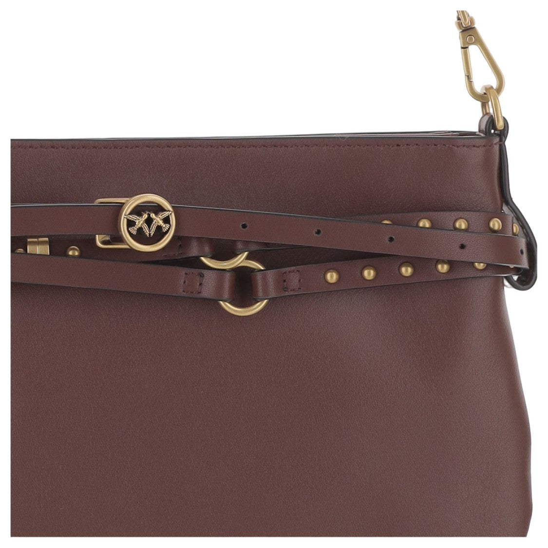Pinko Leather Shoulder Bag