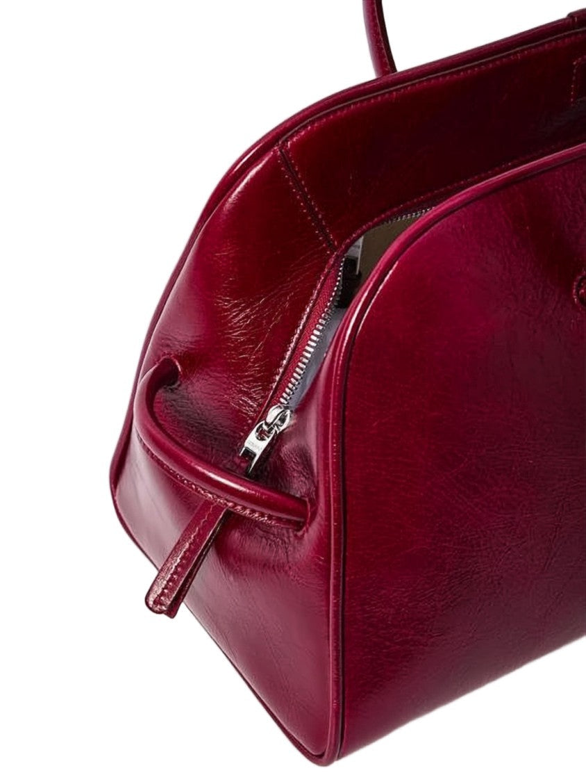 Jacquemus Elongated Rectangular Burgundy Tote Bag