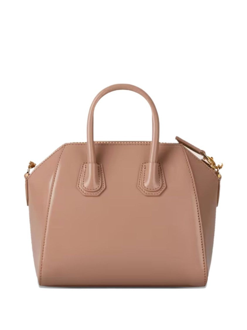 Givenchy Trapezoidal Structured Handbag In Smooth Calf Leather