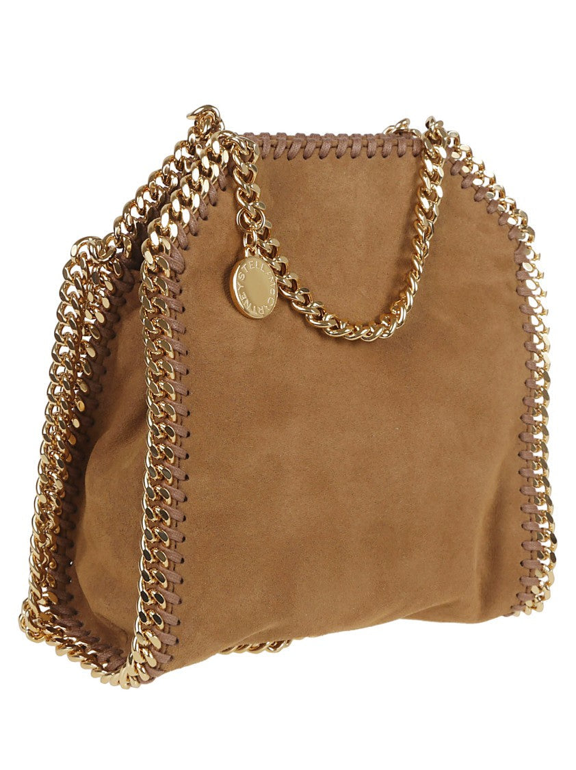 Stella Mccartney Structured Crossbody Bag With Unique Chain Detail