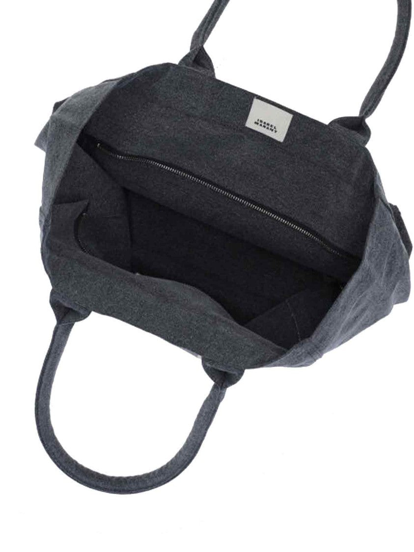Isabel Marant “Yenky Zipped” Tote Bag – Grey