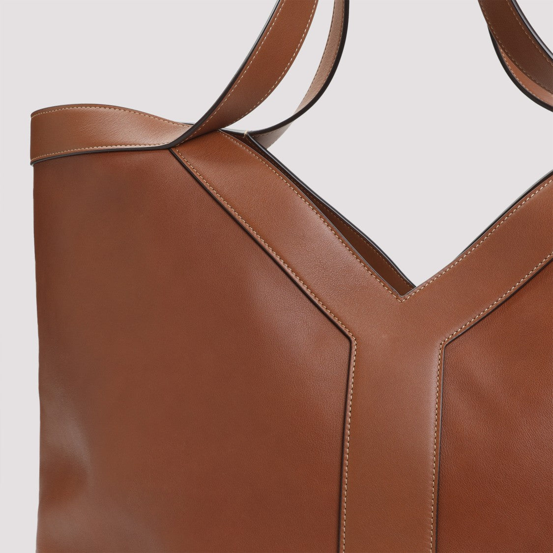 Saint Laurent Brown Leather Bag