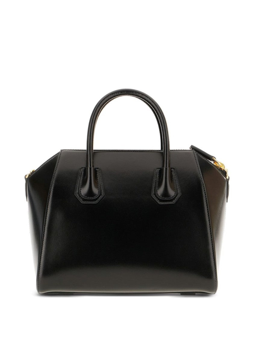 Givenchy Trapezoidal Handbag With Glossy Silk