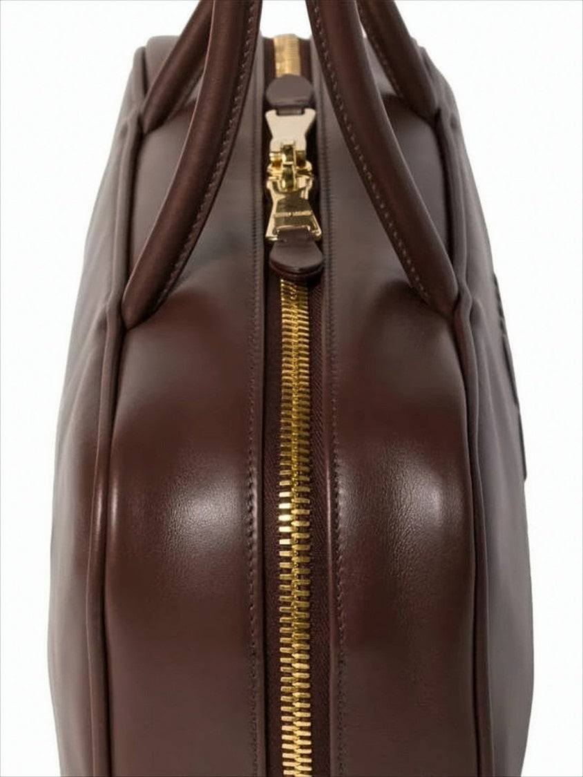 Miu Miu Rectangular Calf Leather Tote Bag