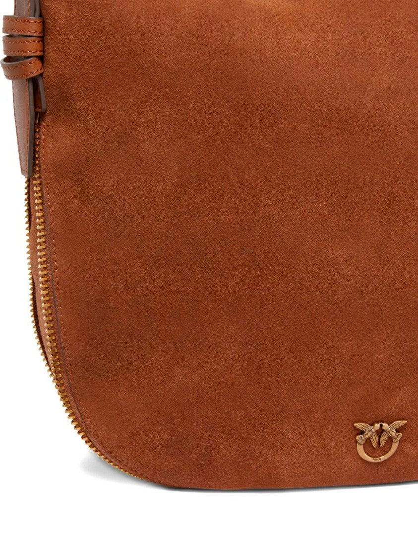 Pinko Classic Zip Around Hobo Bag