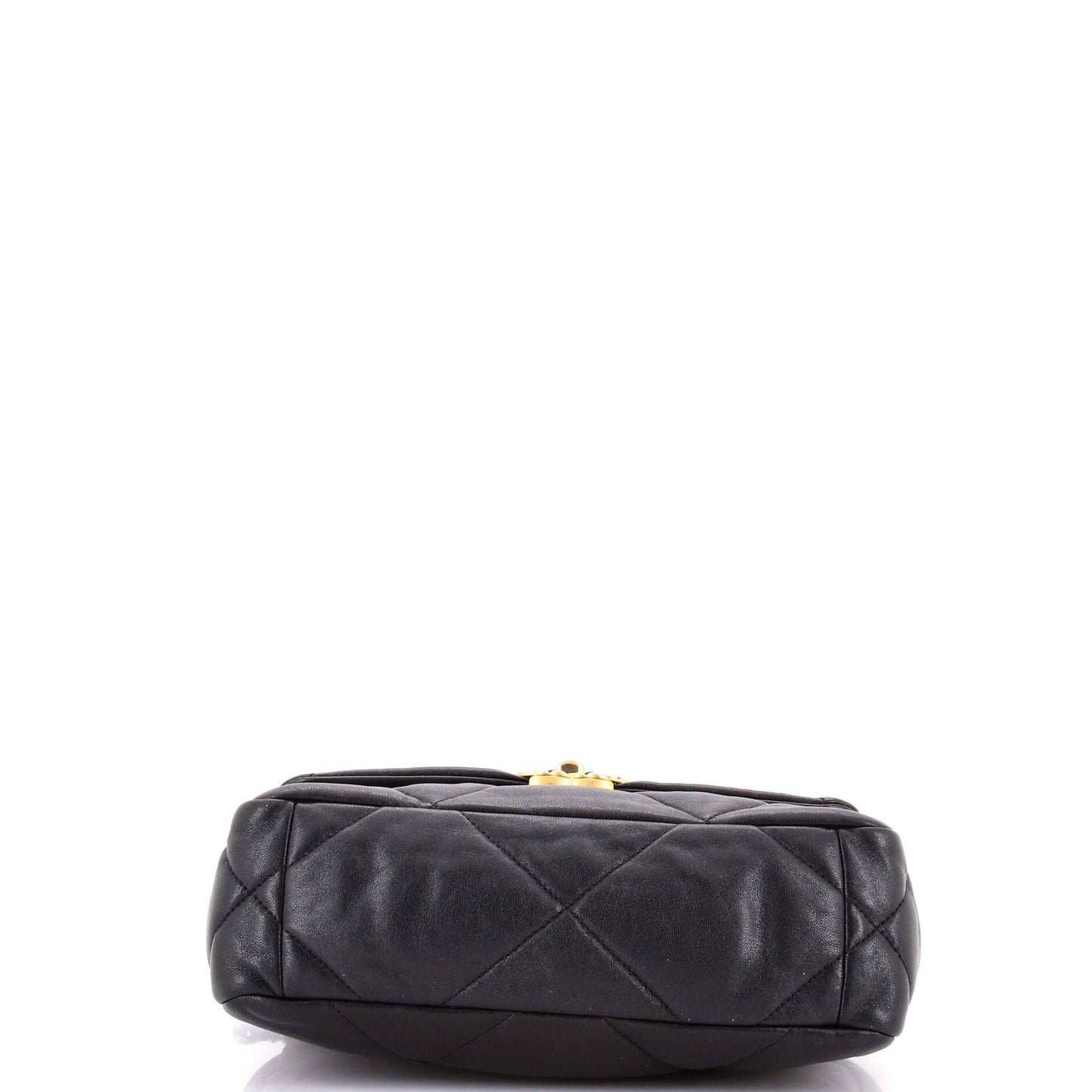 19 Flap Bag Quilted Leather Medium