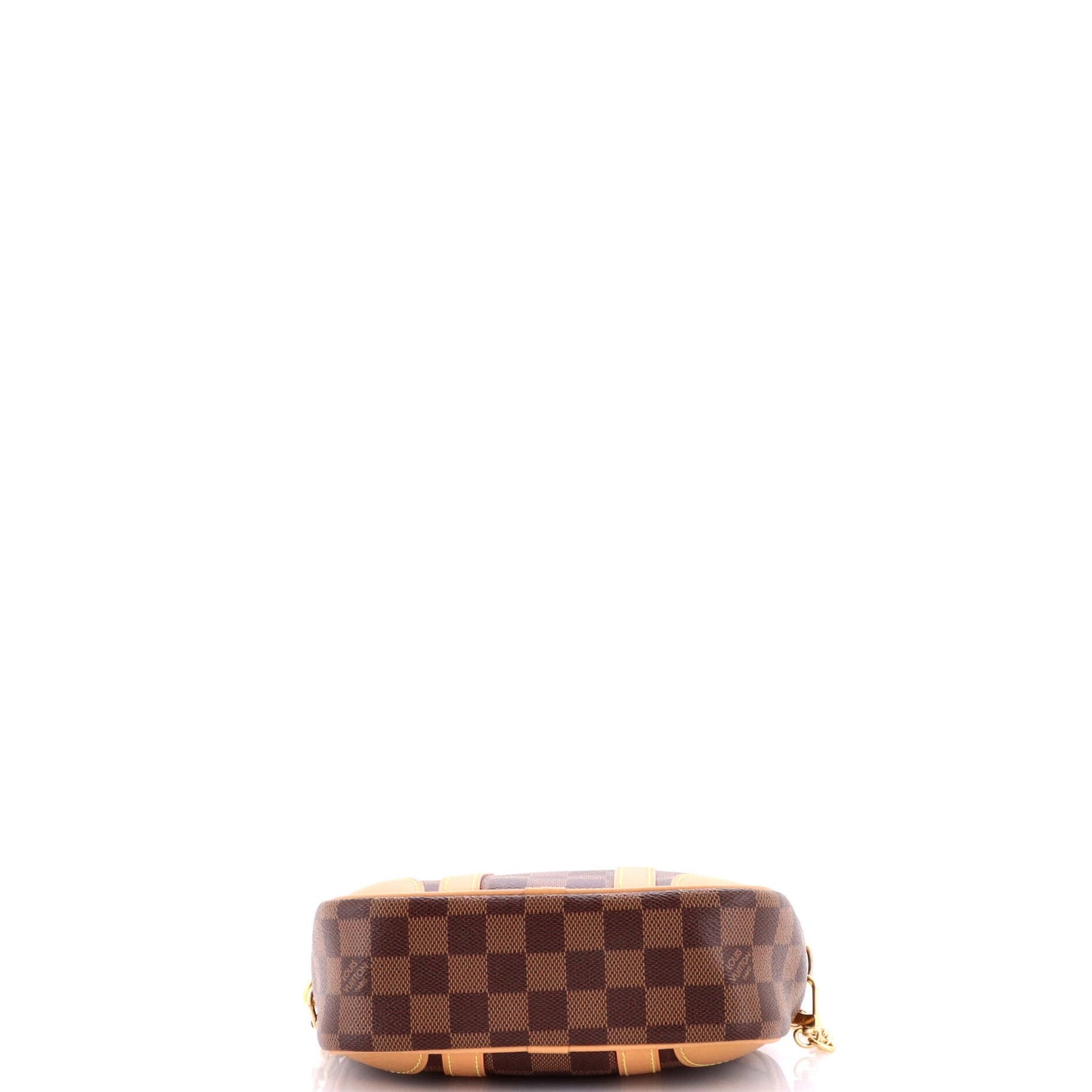 Valisette Souple Handbag Damier with Leather BB