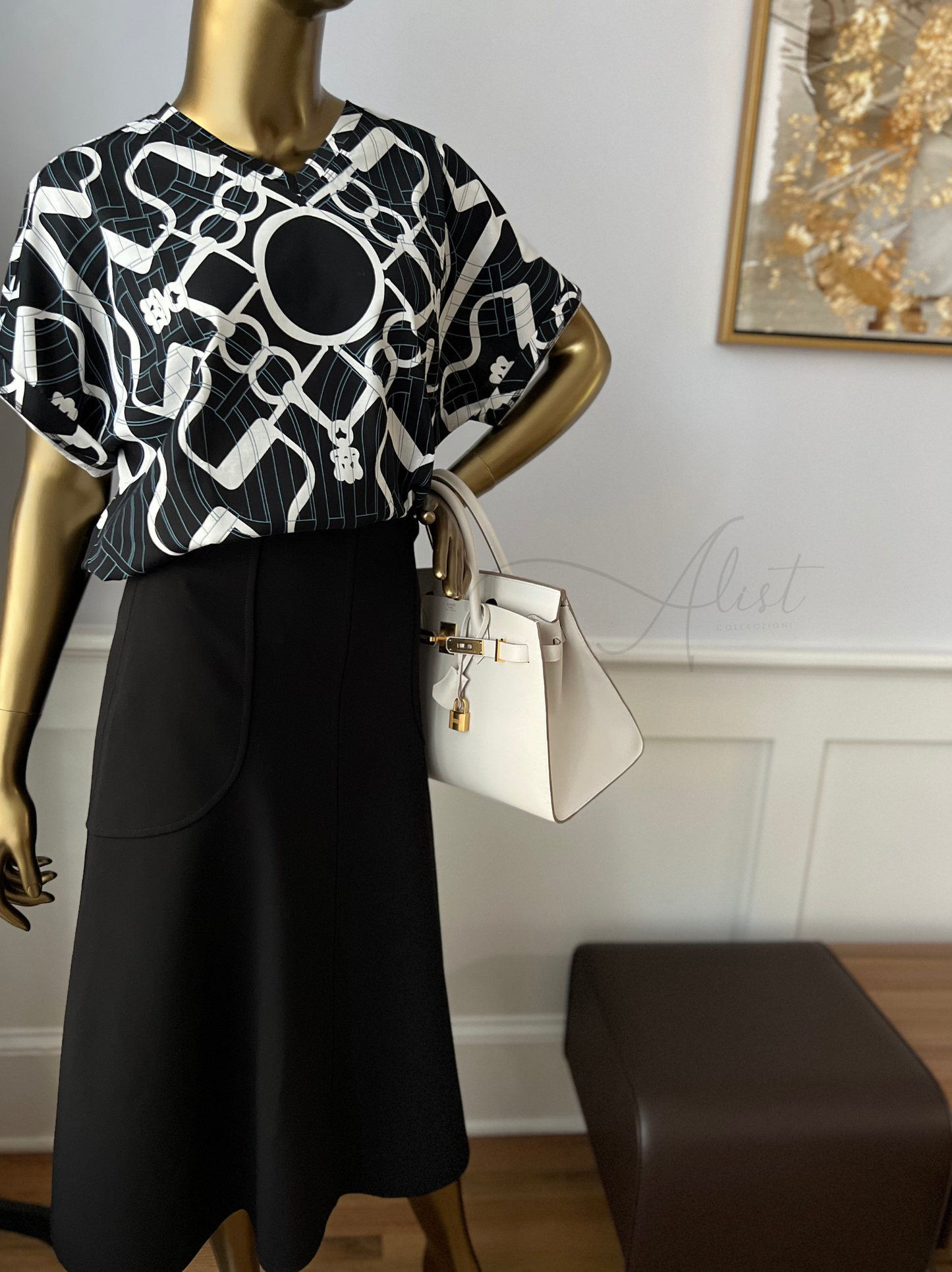 BNIB Hermes Birkin 30 In Gris Pale White Epsom Sellier Gold HW Complete 2024