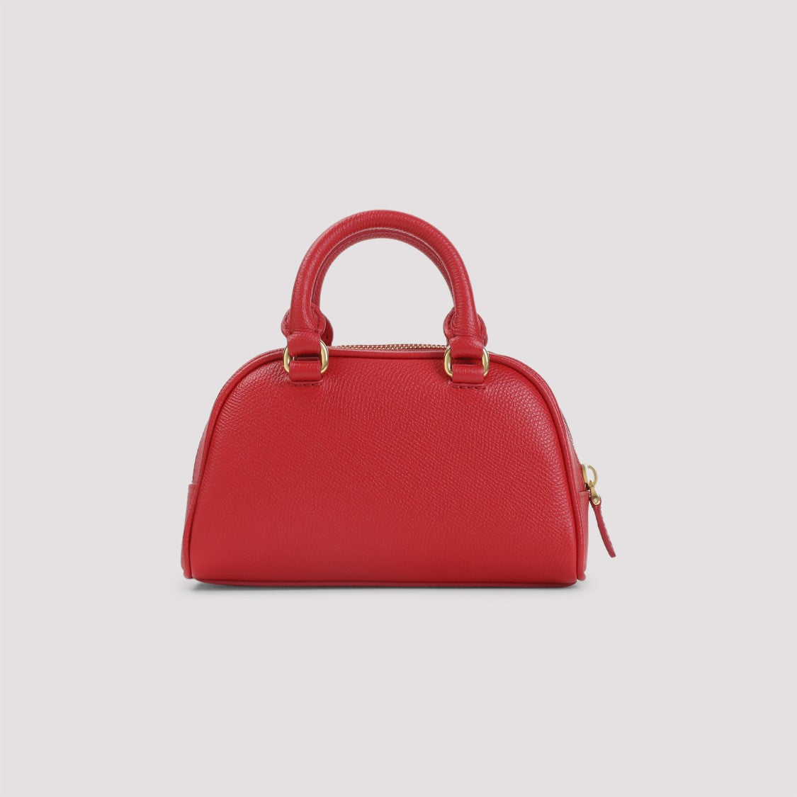 Valentino Garavani Mini Grained Calf Leather Bowling Shoulder Bag
