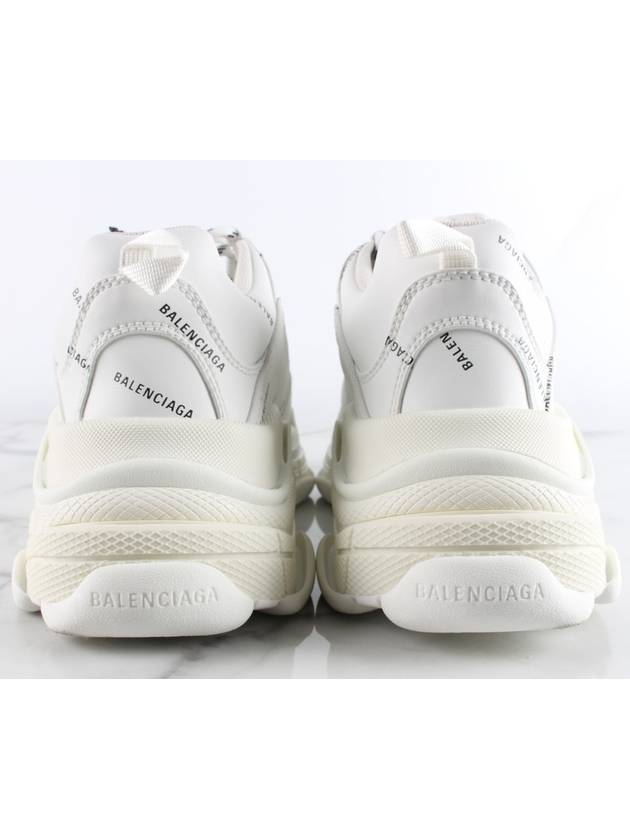 Luxury Balenciaga Trending 2025 My Multi Logo Triple S White 41 Domestic 260